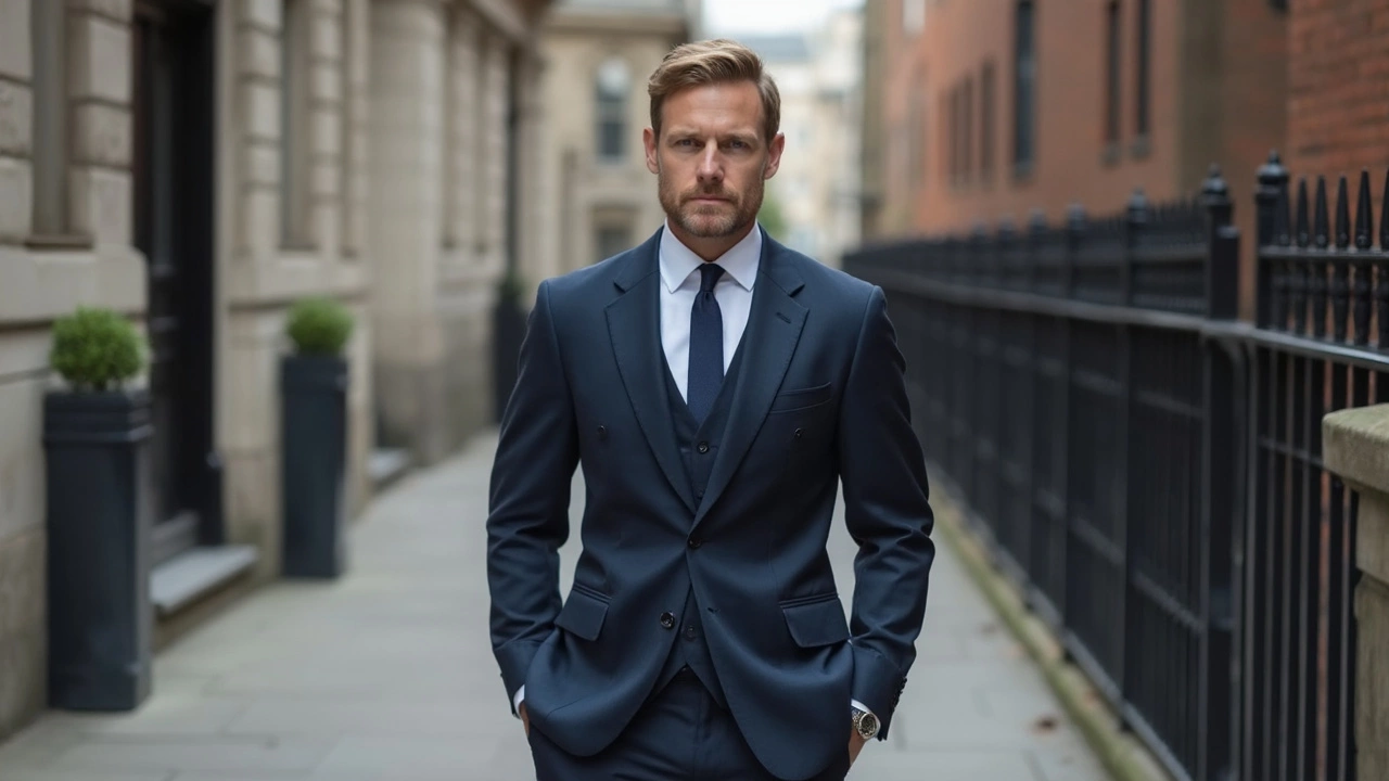 What Color Suit Makes You Look Skinnier? The Real Answer for Men